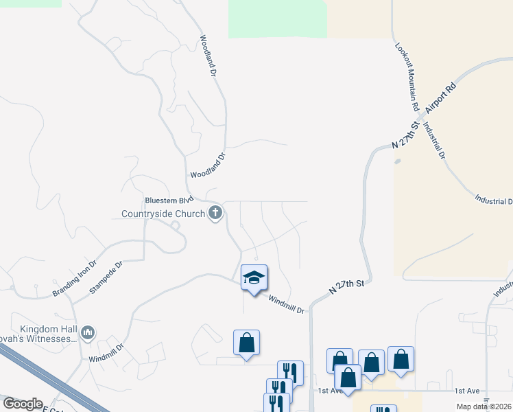map of restaurants, bars, coffee shops, grocery stores, and more near in Spearfish