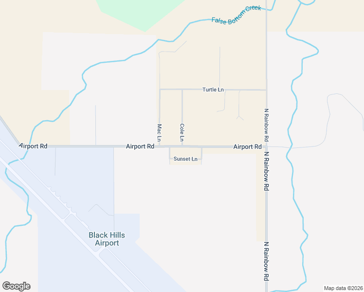 map of restaurants, bars, coffee shops, grocery stores, and more near 1001 Cole Lane in Spearfish