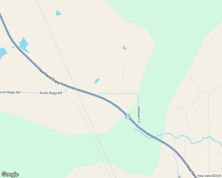 map of restaurants, bars, coffee shops, grocery stores, and more near Pittman Lane in Whitewood