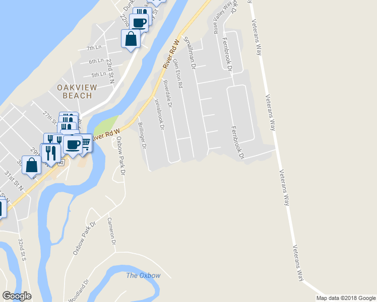 map of restaurants, bars, coffee shops, grocery stores, and more near 92 Glen Eton Road in Wasaga Beach