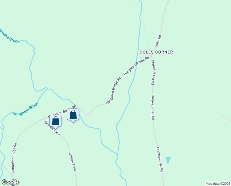 map of restaurants, bars, coffee shops, grocery stores, and more near 758 Houghton Bridge Road in Saint Johnsbury