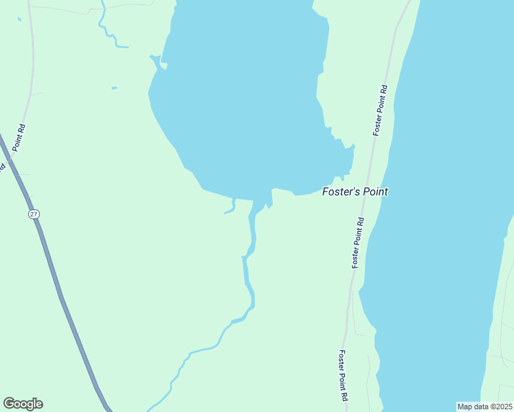 map of restaurants, bars, coffee shops, grocery stores, and more near Foster Point Road in Belgrade