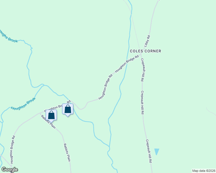 map of restaurants, bars, coffee shops, grocery stores, and more near 758 Houghton Bridge Road in Saint Johnsbury