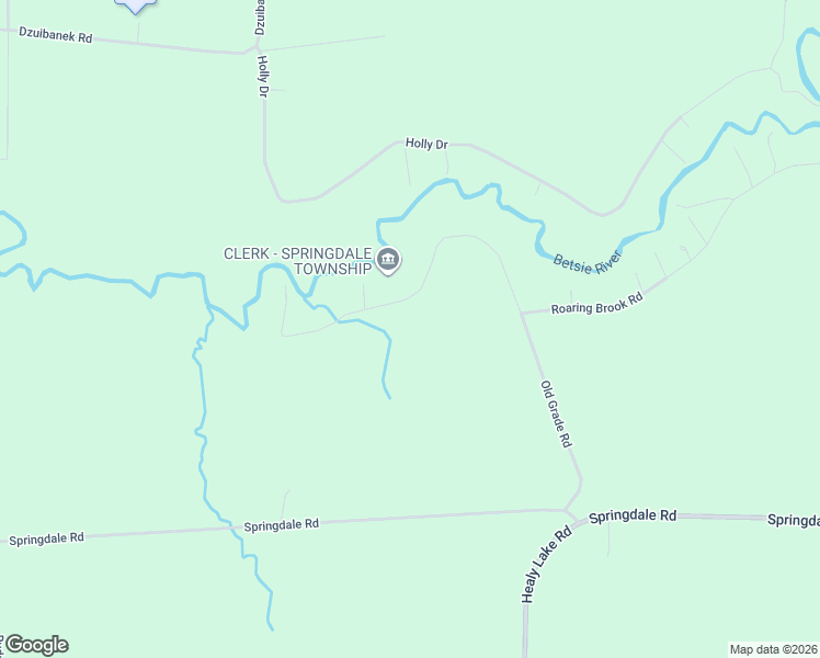 map of restaurants, bars, coffee shops, grocery stores, and more near 14629-14835 Old Grade Road in Thompsonville