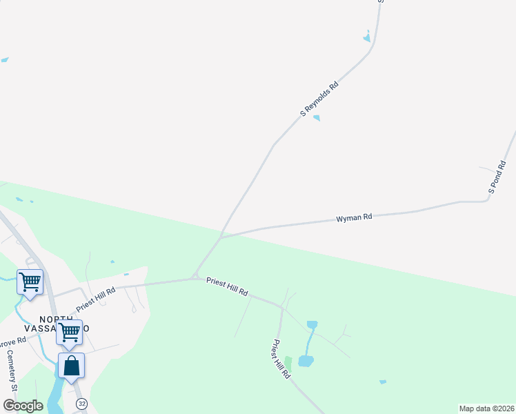 map of restaurants, bars, coffee shops, grocery stores, and more near 499 South Reynolds Road in Winslow