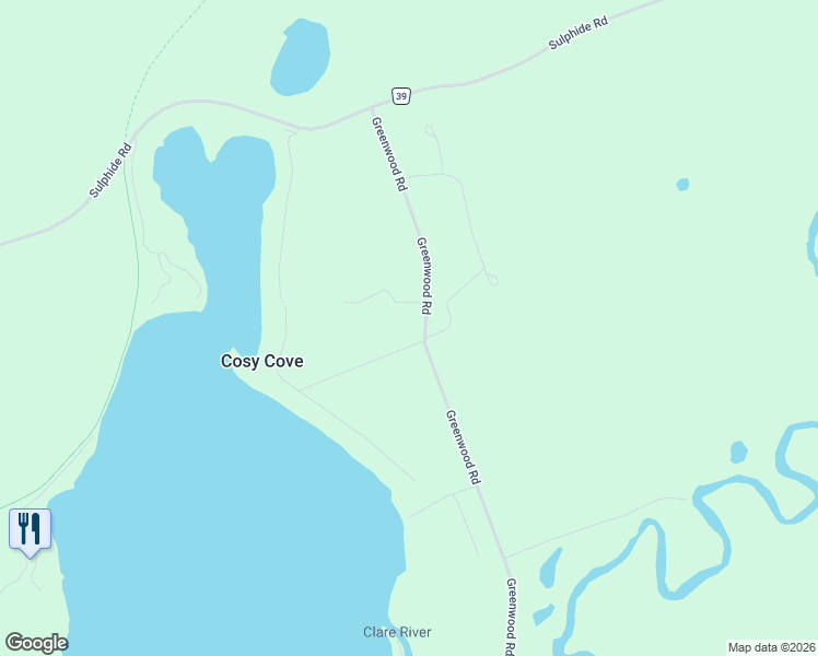 map of restaurants, bars, coffee shops, grocery stores, and more near 8 Charles Road in Tweed