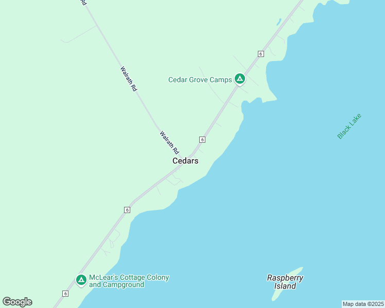 map of restaurants, bars, coffee shops, grocery stores, and more near 2787 County Route 6 in Hammond