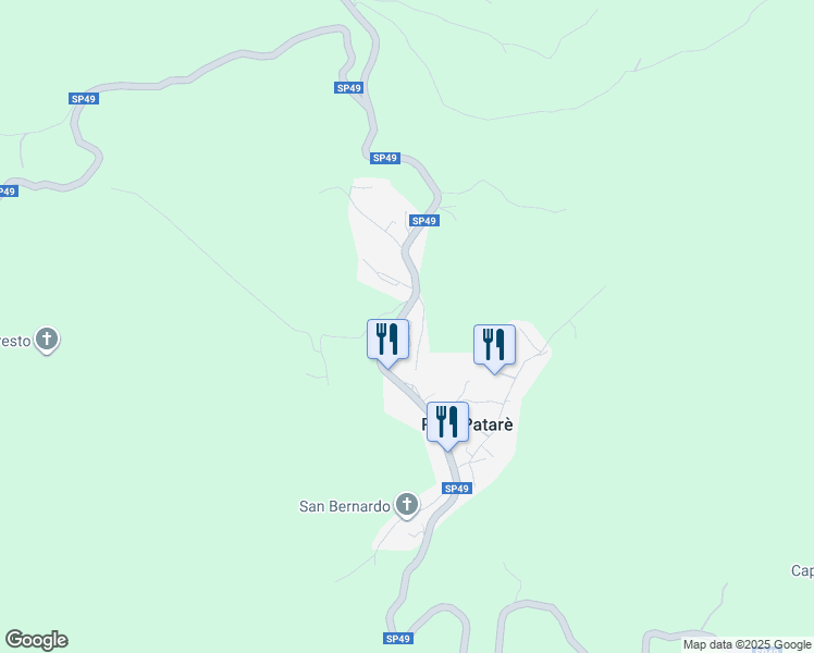 map of restaurants, bars, coffee shops, grocery stores, and more near 2 Località Nascesi in Palo-pataré