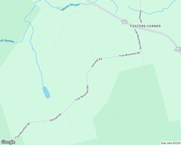 map of restaurants, bars, coffee shops, grocery stores, and more near Getchell Road in Knox