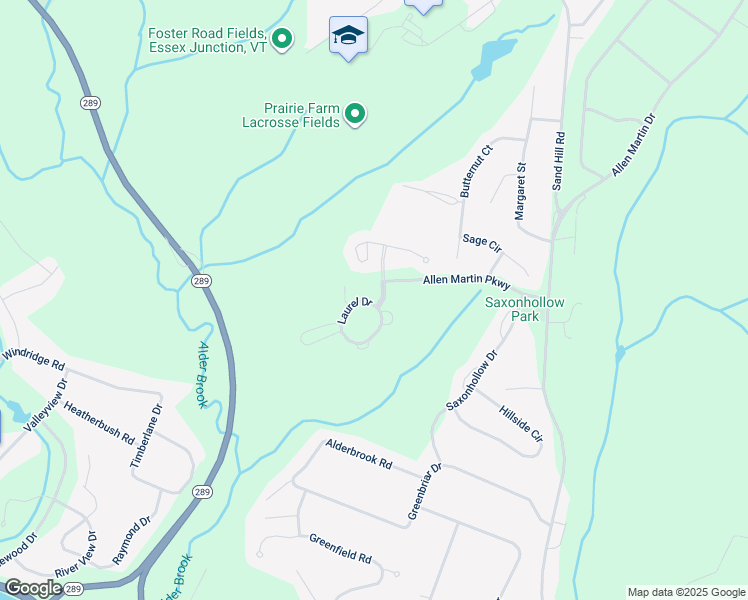 map of restaurants, bars, coffee shops, grocery stores, and more near 87 Laurel Drive in Essex