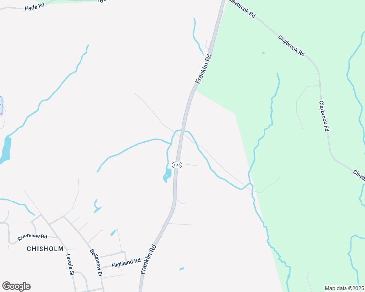 map of restaurants, bars, coffee shops, grocery stores, and more near 173 Franklin Road in Jay