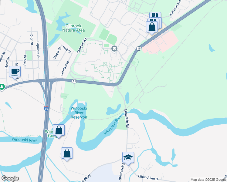 map of restaurants, bars, coffee shops, grocery stores, and more near 70 Observatory Lane in Colchester
