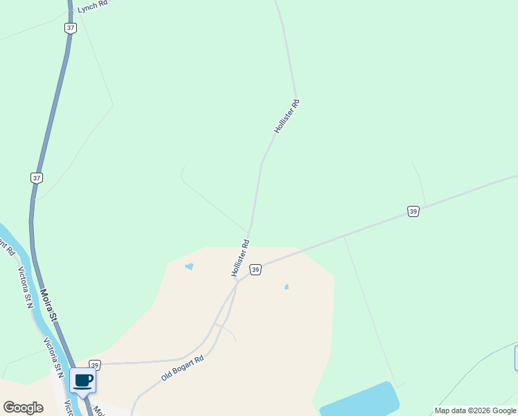 map of restaurants, bars, coffee shops, grocery stores, and more near 138 Hollister Road in Tweed