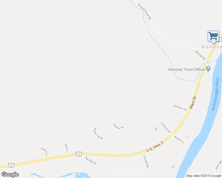 map of restaurants, bars, coffee shops, grocery stores, and more near 99 Thoreau Road in Hanover