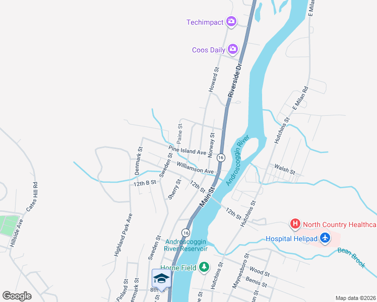 map of restaurants, bars, coffee shops, grocery stores, and more near 31 Hermanson Street in Berlin
