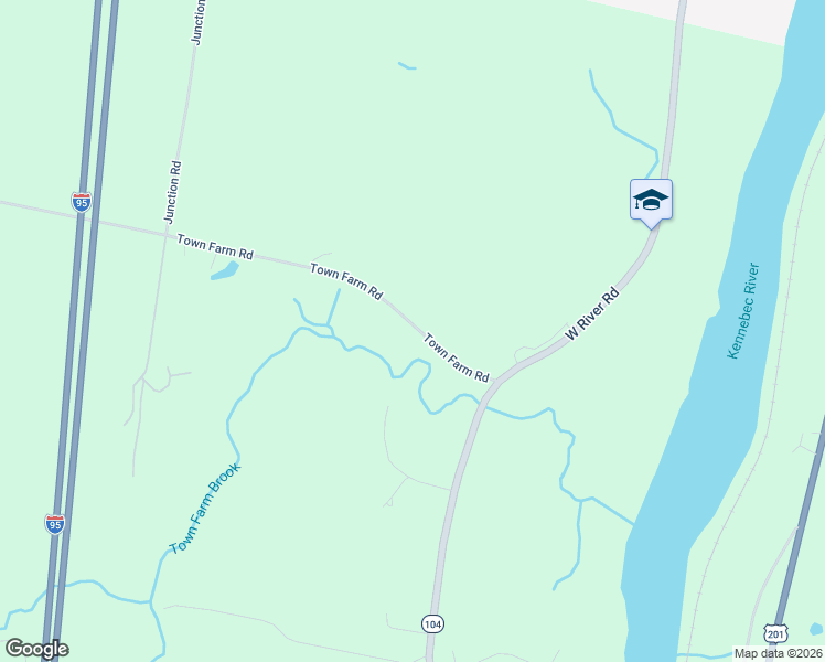 map of restaurants, bars, coffee shops, grocery stores, and more near 118 Town Farm Road in Sidney