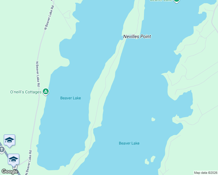 map of restaurants, bars, coffee shops, grocery stores, and more near 338 Neville Point Road in Erinsville
