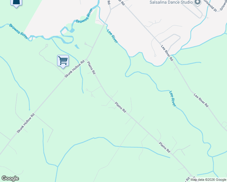 map of restaurants, bars, coffee shops, grocery stores, and more near 89 Plains Road in Jericho