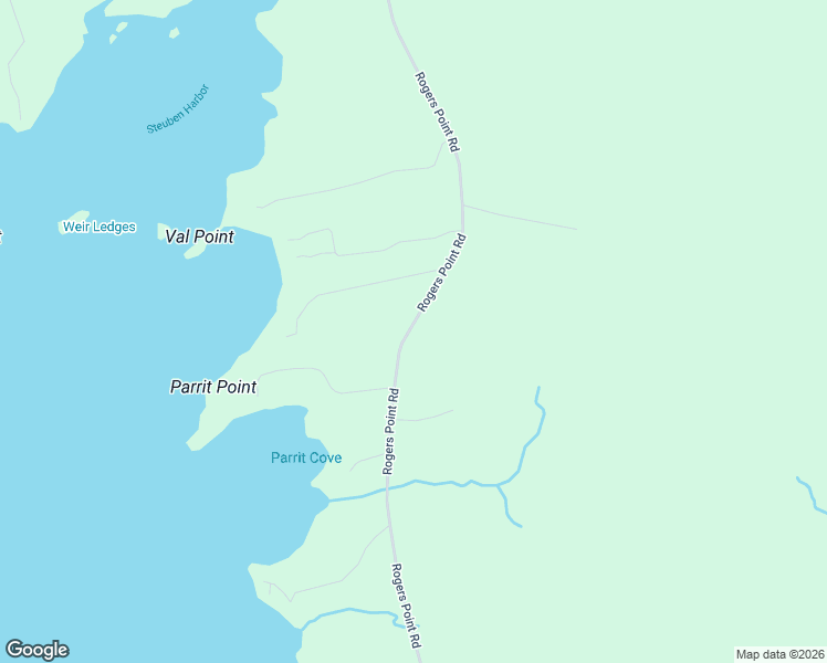 map of restaurants, bars, coffee shops, grocery stores, and more near 364 Rogers Point Road in Steuben