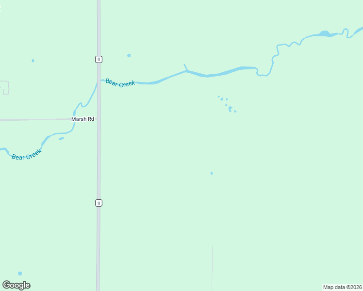 map of restaurants, bars, coffee shops, grocery stores, and more near 2464 County Road II in Rudolph