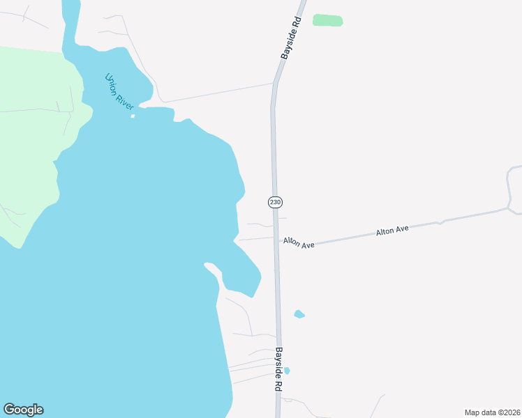 map of restaurants, bars, coffee shops, grocery stores, and more near 561 Bayside Road in Ellsworth