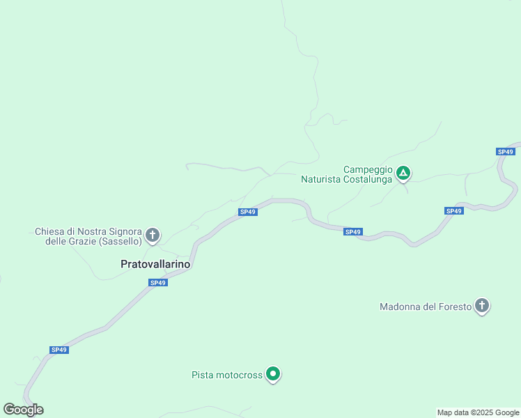 map of restaurants, bars, coffee shops, grocery stores, and more near 2 SP49 in Provincia di Savona