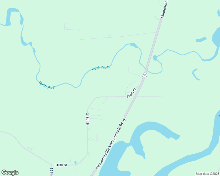 map of restaurants, bars, coffee shops, grocery stores, and more near 32184 316th Street in Le Sueur