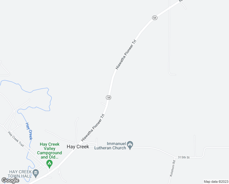 map of restaurants, bars, coffee shops, grocery stores, and more near 31209 Minnesota 58 in Red Wing