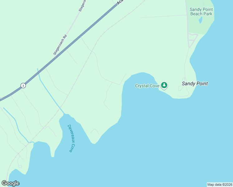 map of restaurants, bars, coffee shops, grocery stores, and more near 115 Pirates Cove Road in Stockton Springs