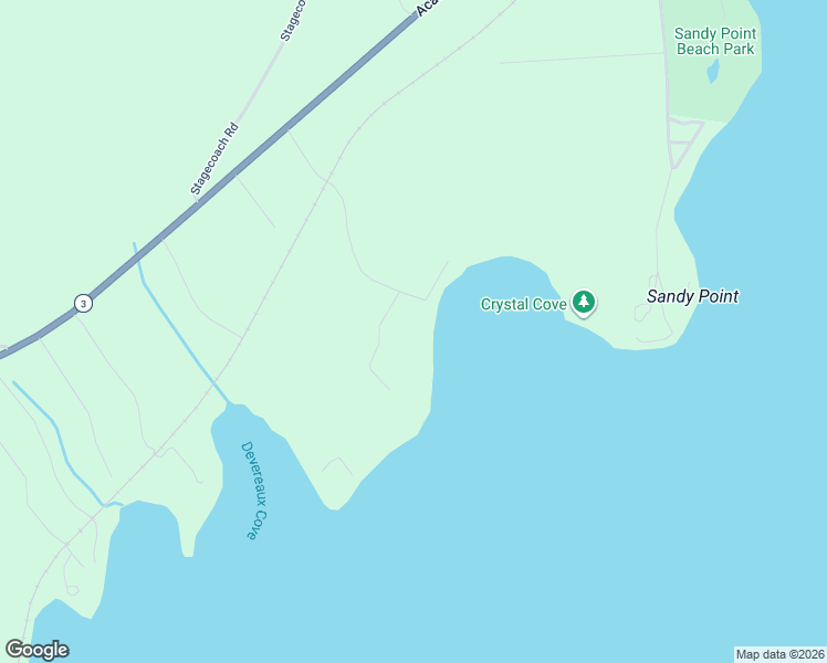 map of restaurants, bars, coffee shops, grocery stores, and more near 115 Pirates Cove Road in Stockton Springs