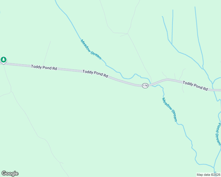 map of restaurants, bars, coffee shops, grocery stores, and more near 419 Toddy Pond Road in Surry