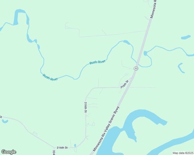 map of restaurants, bars, coffee shops, grocery stores, and more near 32184 316th Street in Le Sueur