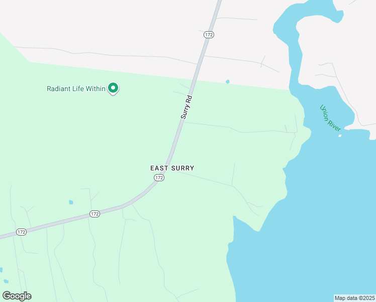 map of restaurants, bars, coffee shops, grocery stores, and more near 632 Surry Road in Surry