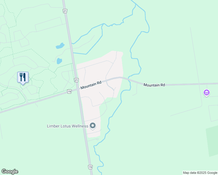 map of restaurants, bars, coffee shops, grocery stores, and more near 44 Trails End in Collingwood
