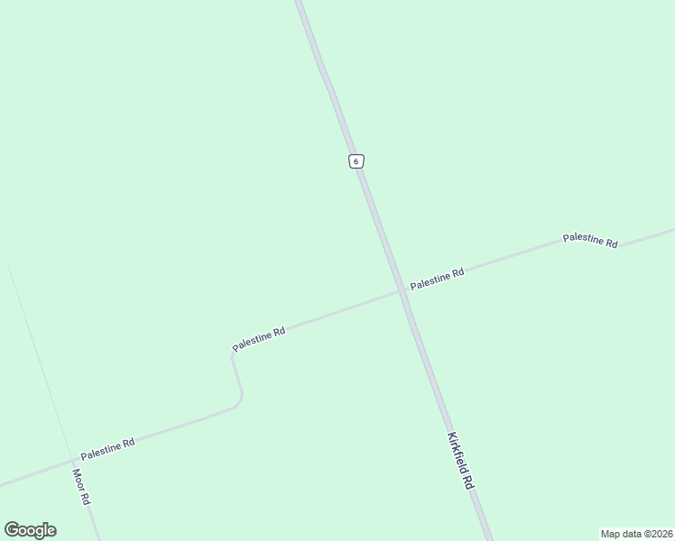 map of restaurants, bars, coffee shops, grocery stores, and more near 979 Palestine Road in Kawartha Lakes