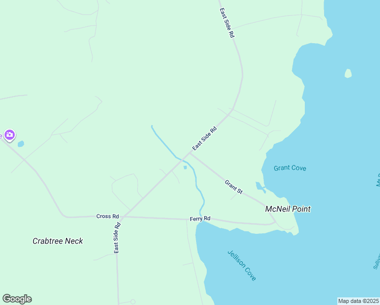 map of restaurants, bars, coffee shops, grocery stores, and more near 668 East Side Road in Hancock