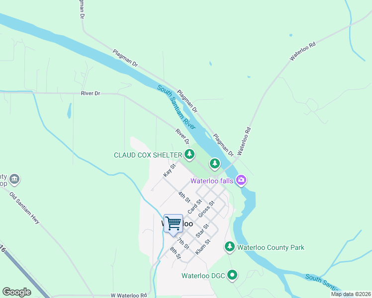 map of restaurants, bars, coffee shops, grocery stores, and more near 39388 River Drive in Lebanon