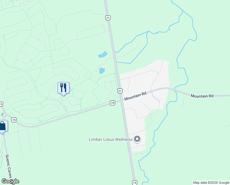 map of restaurants, bars, coffee shops, grocery stores, and more near 21 Beckwith Lane in Grey County