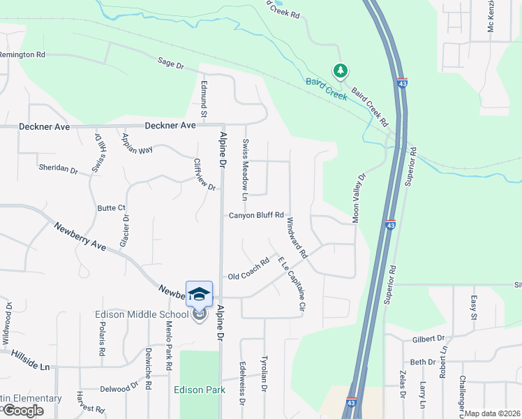 map of restaurants, bars, coffee shops, grocery stores, and more near 247 Falcon Hill Way in Green Bay