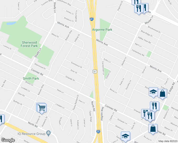 map of restaurants, bars, coffee shops, grocery stores, and more near 2201 Santa Barbara Drive in Ashwaubenon