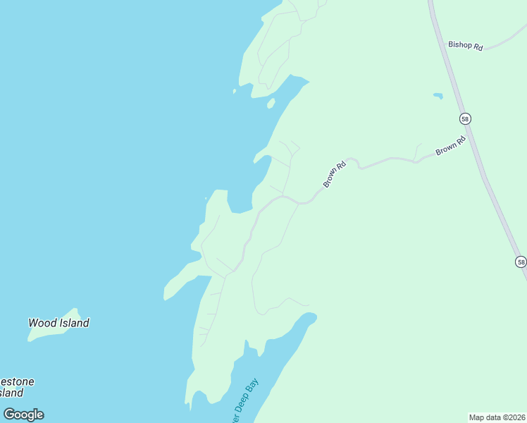 map of restaurants, bars, coffee shops, grocery stores, and more near Brown Road in Hammond