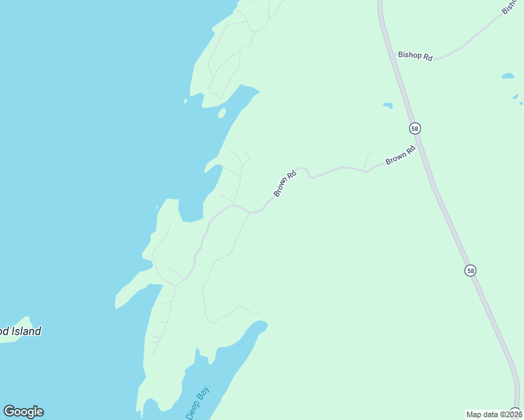 map of restaurants, bars, coffee shops, grocery stores, and more near Brown Road in St. Lawrence County