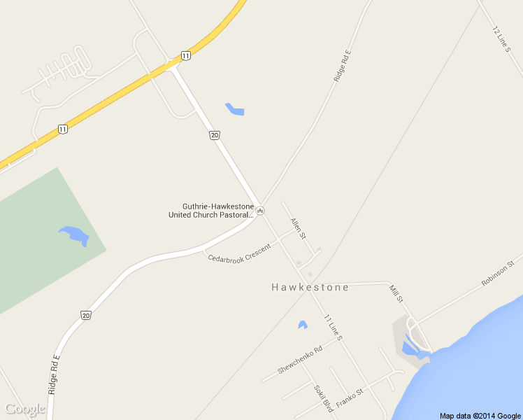 map of restaurants, bars, coffee shops, grocery stores, and more near 276 11 Line South in Hawkestone