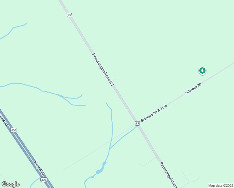 map of restaurants, bars, coffee shops, grocery stores, and more near 2776 Penetanguishene Road in Barrie