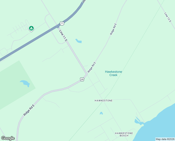 map of restaurants, bars, coffee shops, grocery stores, and more near 1614 Ridge Road East in Hawkestone
