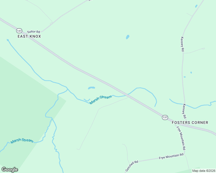 map of restaurants, bars, coffee shops, grocery stores, and more near 1068 Belfast Road in Knox