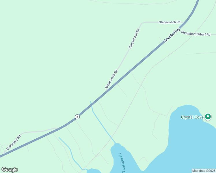 map of restaurants, bars, coffee shops, grocery stores, and more near 22 Stagecoach Road in Stockton Springs