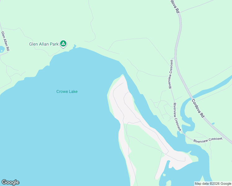 map of restaurants, bars, coffee shops, grocery stores, and more near 722 Marble Point Road in Marmora