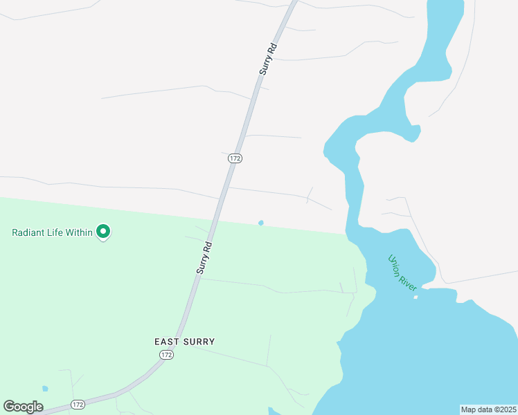 map of restaurants, bars, coffee shops, grocery stores, and more near 17 Toashuh Way in Ellsworth