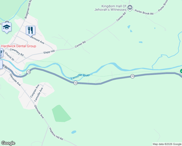 map of restaurants, bars, coffee shops, grocery stores, and more near in Hardwick